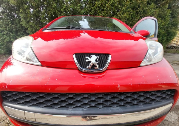 Peugeot 107 cena 8900 przebieg: 104500, rok produkcji 2010 z Płock małe 79